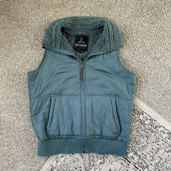 Prana Elsa Quilted Chenille Vest - Picture 3 of 5